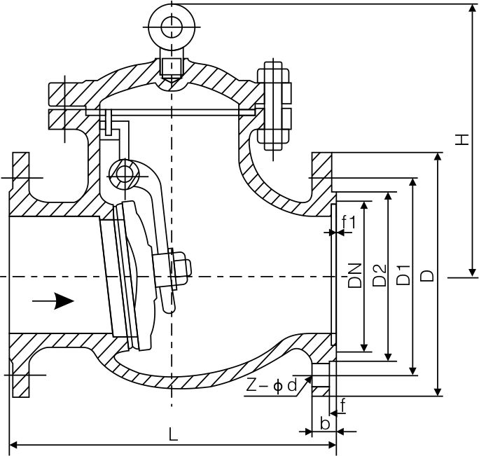 CNS Standard Stainless Steel Check Valve(圖1)